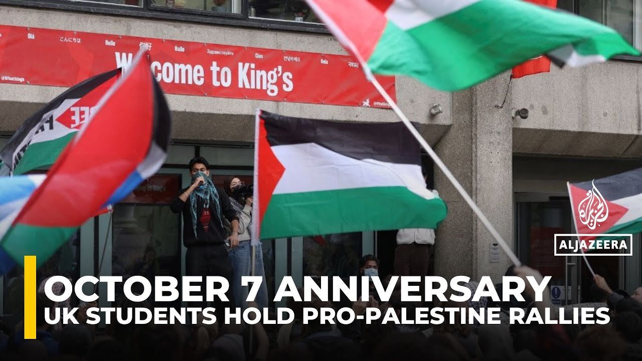 UK university students defy Starmer's call to halt Pro-Palestine protests on October 7 anniversary