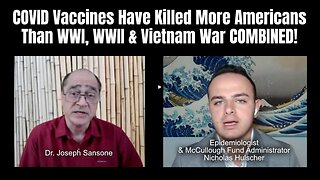 COVID Vax Has Killed More Americans Than WWI, WWII & Vietnam War COMBINED ~ Nicholas Hulscher, MPH