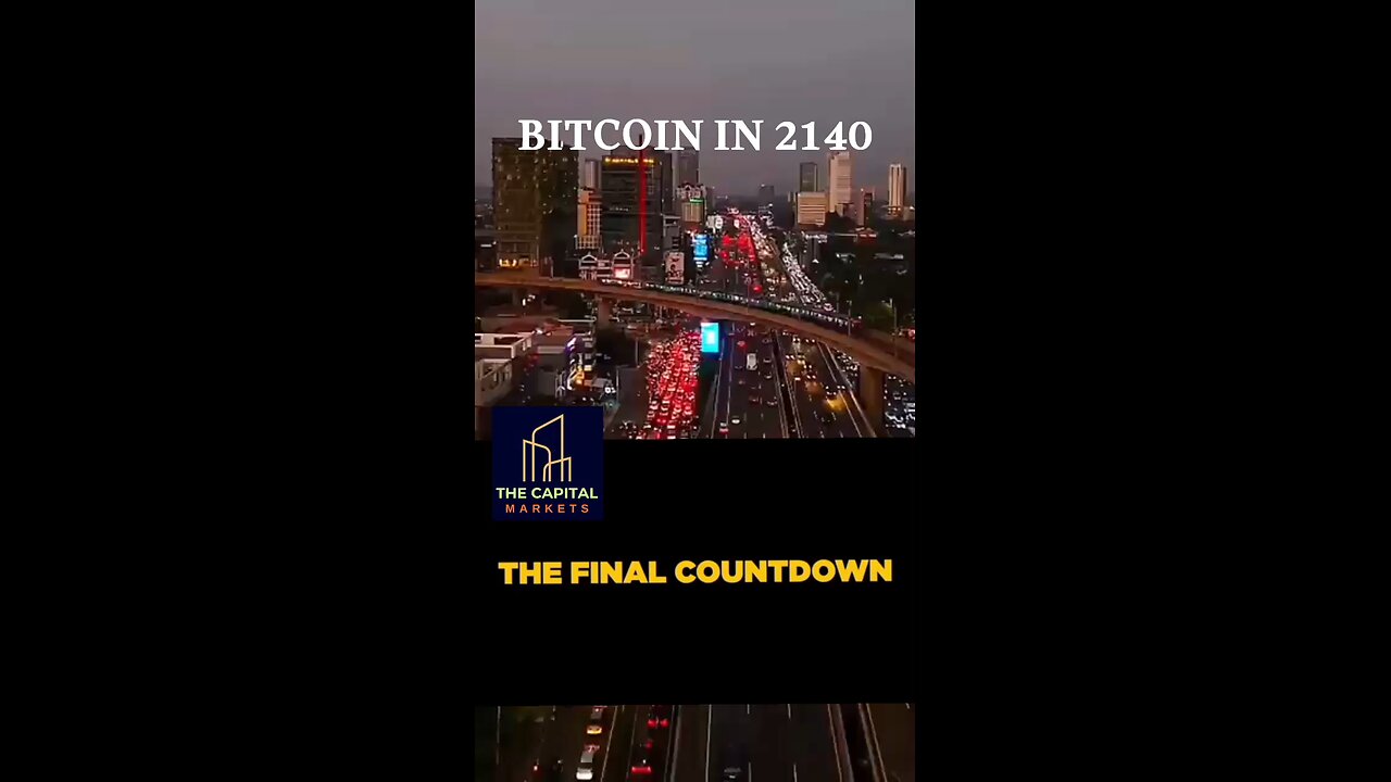 BITCOIN IN 2140, NO MORE MINING