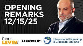 Mark's Opening Remarks - 12/15/25