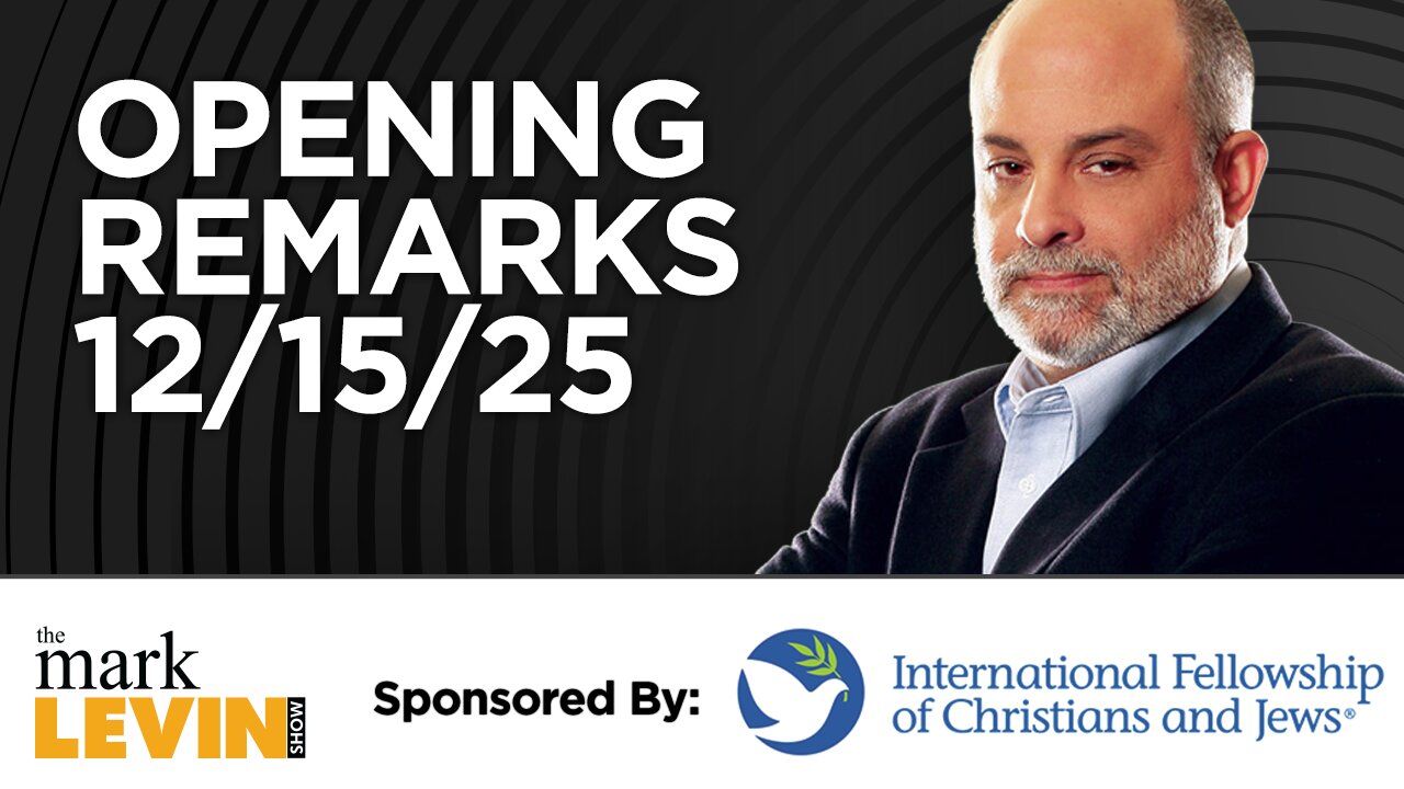 Mark's Opening Remarks - 12/15/25