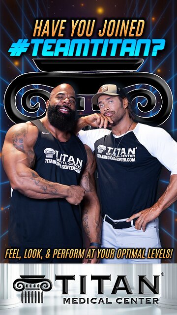 YES! It’s time to join #TEAMTITAN! Optimize your overall health & live your life #TitanStrong