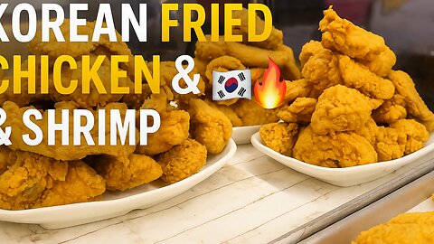 Korean Street Food 🇰🇷 | Crispy Fried Chicken & Shrimp | Taste of Pakistan TV
