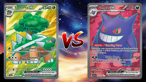 Pokemon TCG Live Torterra EX Budew VS Gengar EX!!