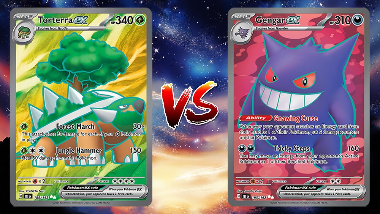 Pokemon TCG Live Torterra EX Budew VS Gengar EX!!