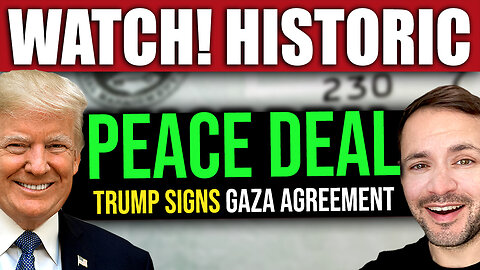 WATCH: Trump Signs Historic Peace Plan for Israel and Gaza
