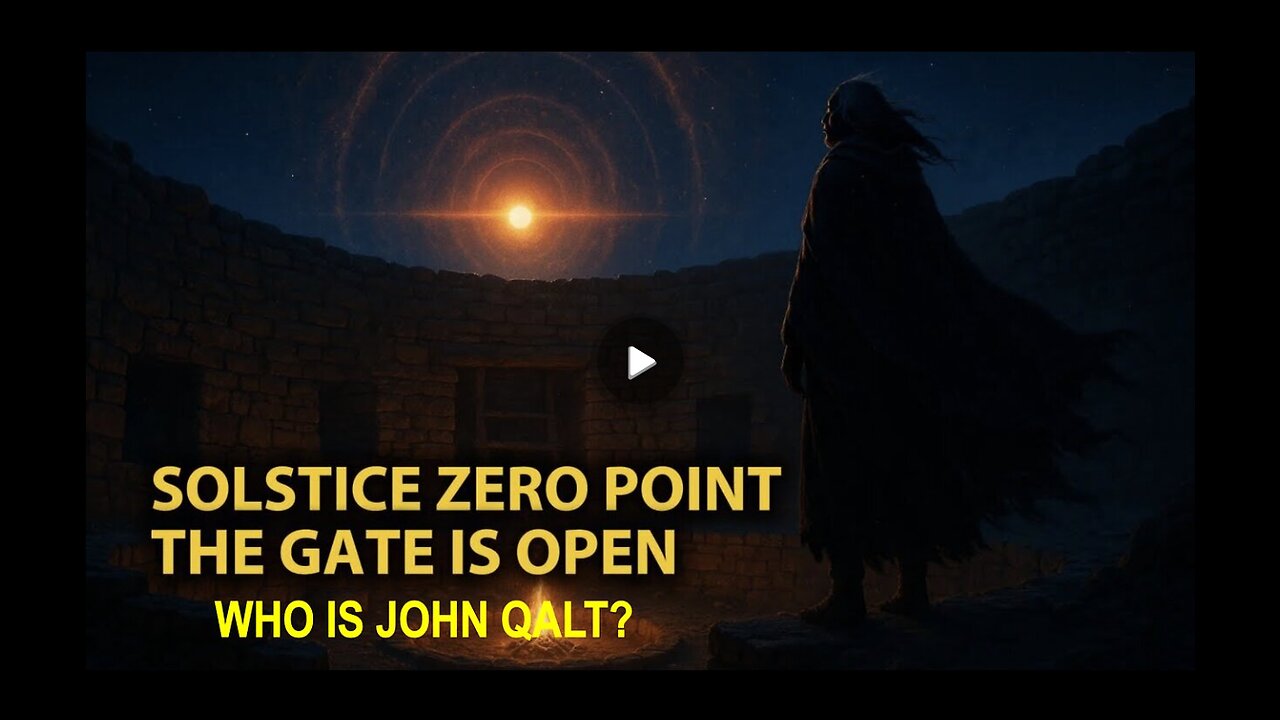 Hopi Prophecy: The Winter Solstice Is Not a Date — It Is a Frequency Gate. WHO IS JOHN QALT?
