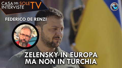 Zelensky in Europa ma non in Turchia