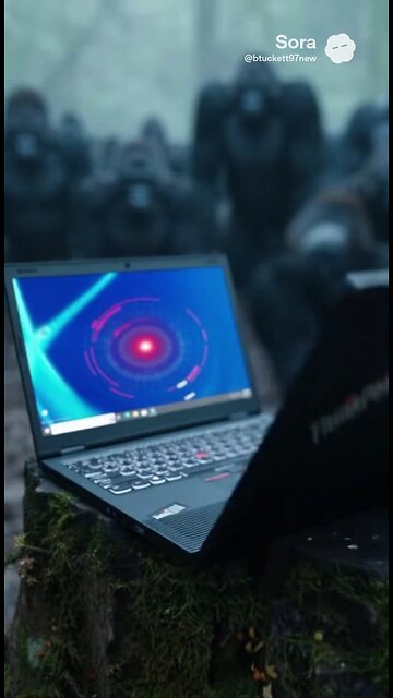 100 Gorillas vs 1 ThinkPad [SORA]