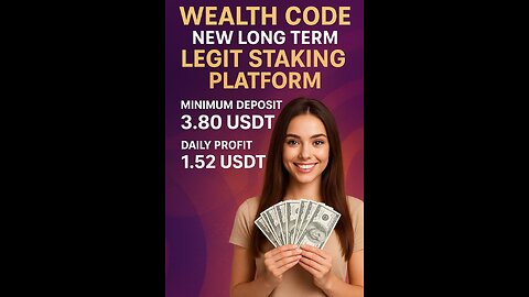 Wealth-code new low investment long term legit platform