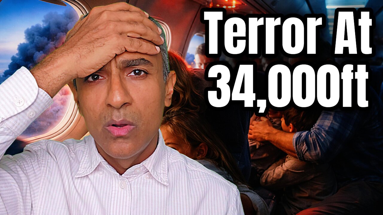 Terror in the Sky: Air France Jet Plummets 30,000 Feet After Mid-Air Engine Explosion