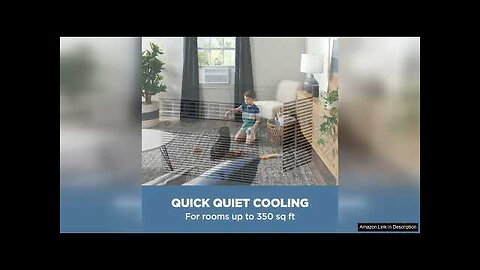 GE Window Air Conditioner 8000 BTU, Wi-Fi Enabled, Energy-Efficient Cooling for Medium Rooms Review