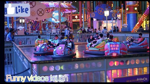 Crazy Bumper Car Chaos! 😂 Lights, Speed & Non-Stop Fun!