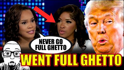 Dem Jasmine Crockett SELF DESTRUCTS In Live Interview! Mediocre White Tears? Trump Slander Lawsuit?