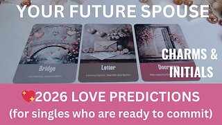 YOUR FUTURE SPOUSE😮2026 PSYCHIC PREDICTION VERY DETAILED😯PICK A CARD🔮