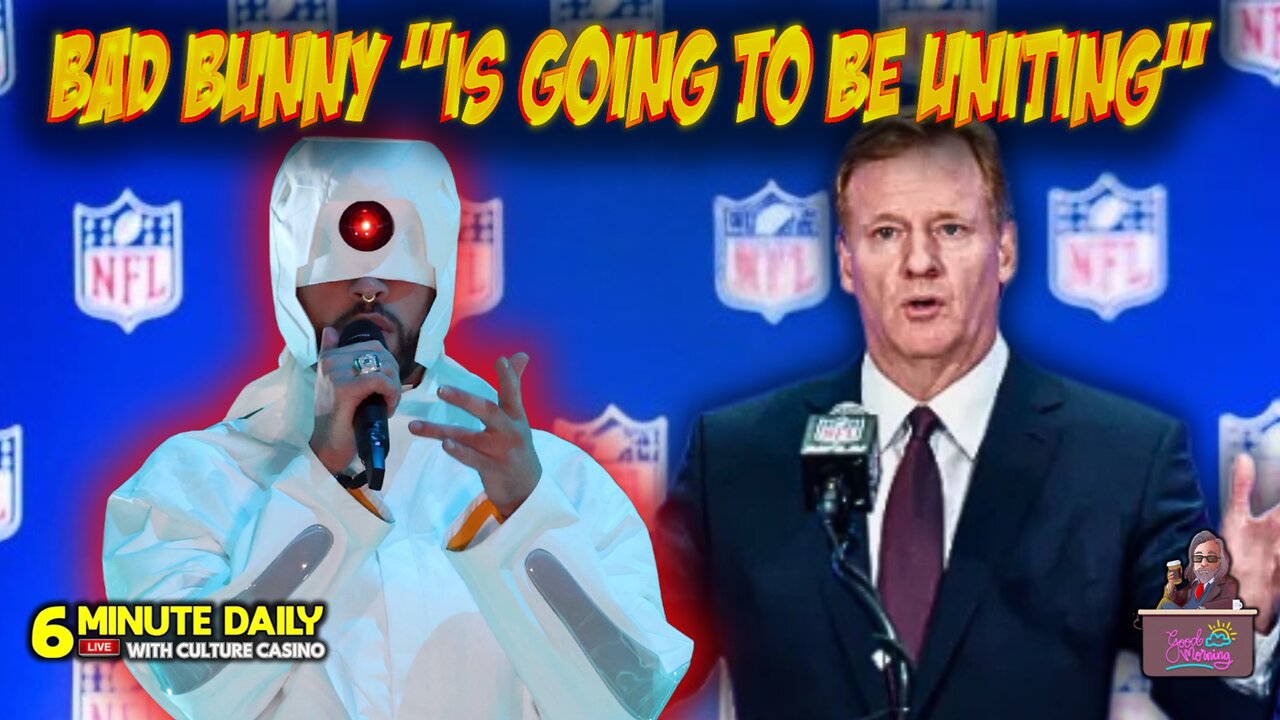 Goodell Doubles Down on Bad Bunny - 6 Minute Daily - October 23rd