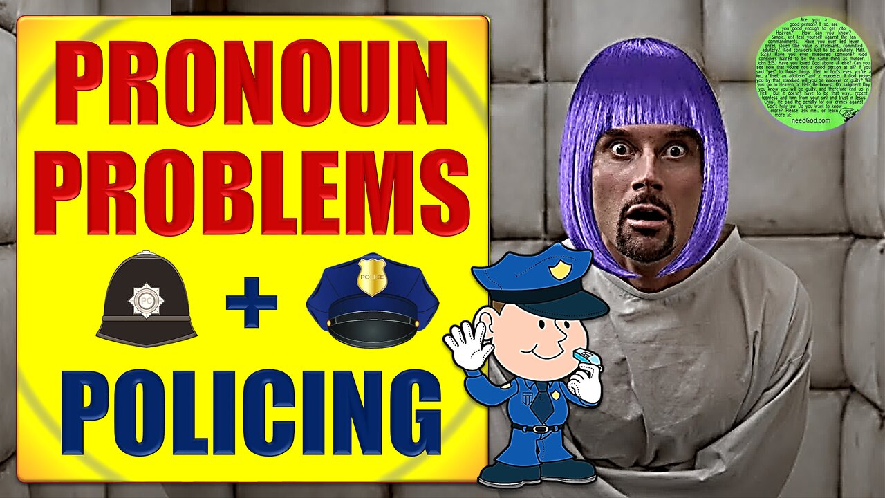 PRONOUN PROBLEMS+POLICING [1MIN] #COMEDY