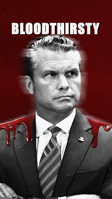 Pete Hegseth is trying to tie bloodlust to the Christian gospel. That is evil behavior. thumbnail