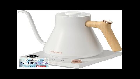 Electric Kettles INTASTING Gooseneck Electric Kettle ±1℉ Temperature Control Stainless Review