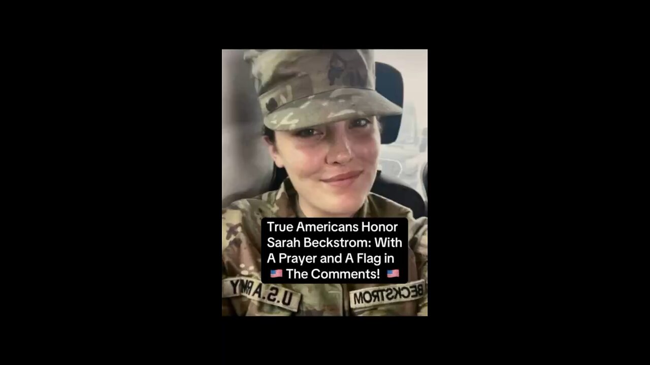 Honoring Sarah Beckstrom