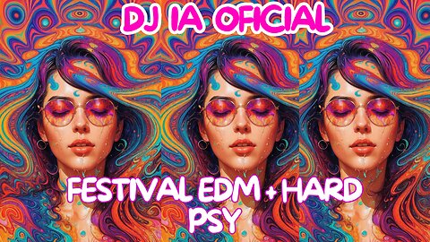 😎🎧 ▶ DJ IA OFICIAL ( Festival EDM + Hard Psy ) REMIX MUSIC 2025