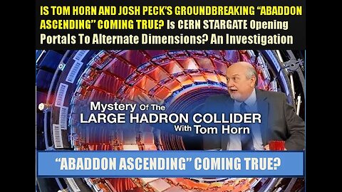Dr. Thomas Horn explains what the CERN Collider's real purpose is