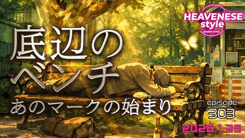 NEW‼️episode303『底辺のベンチ~あのマークの始まり~』HEAVENESE style (2026.1.25号)