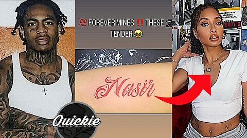 FamousRichard EXPOSES NasEBK WIFEY AFTER GETTING HIS NAME TATTED!