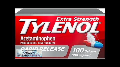 Tylenol Extra Strength Acetaminophen Rapid Release Gels Pain Reliever & Fever Reducer Review