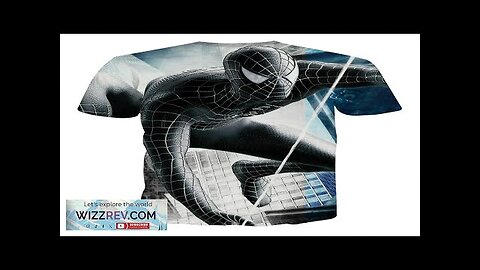 The Black Spider-Man Design Full Print Cool T-Shirt Review