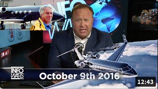Alex Jones Exposed The Secret Intel Agency Pedo Planes Since The Start Of The Epstein Saga