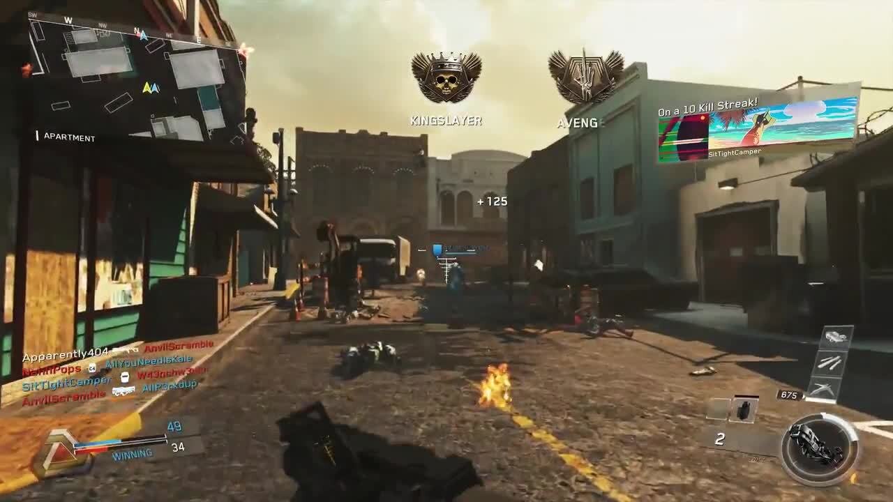 présentation call of duty infinite warfare beta xbox one