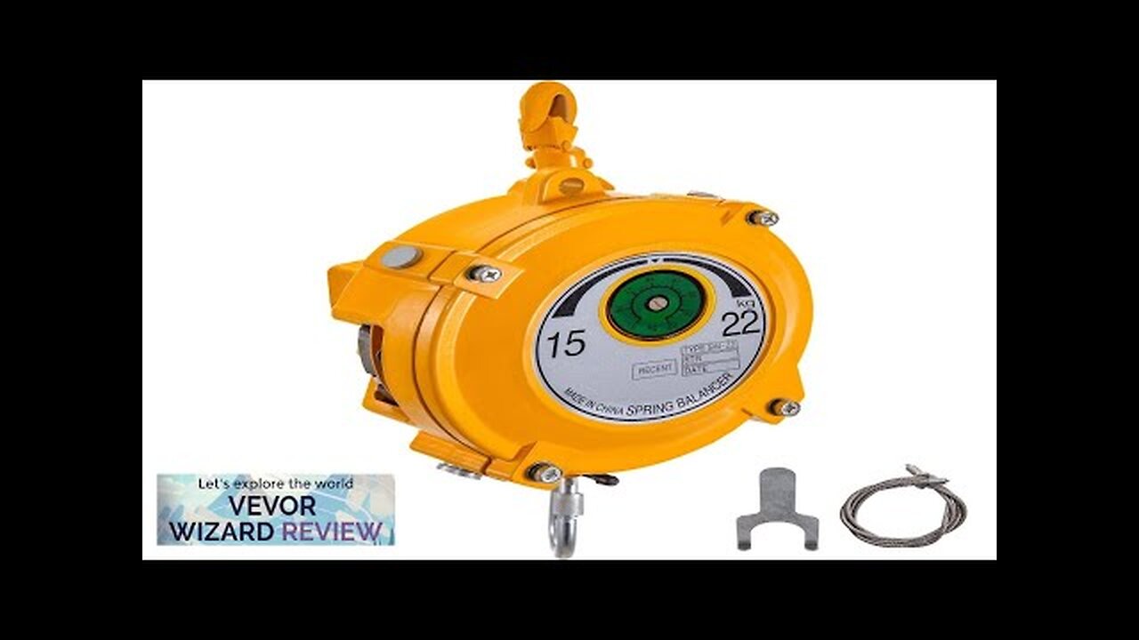 VEVOR Spring Balancer 33-49lbs(15-22kg) Retractable Tool Holder 1.5m Length Tool Balancer Review