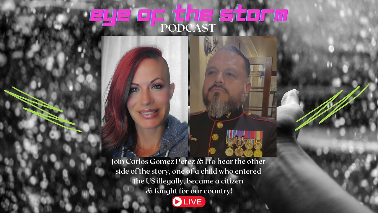 Eye of the STORM Podcast LIVE S2 E33 02/01/25 with Carlos Gomez Perez