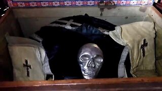 Authentic Knights Templar Chest & Regalia From 1866