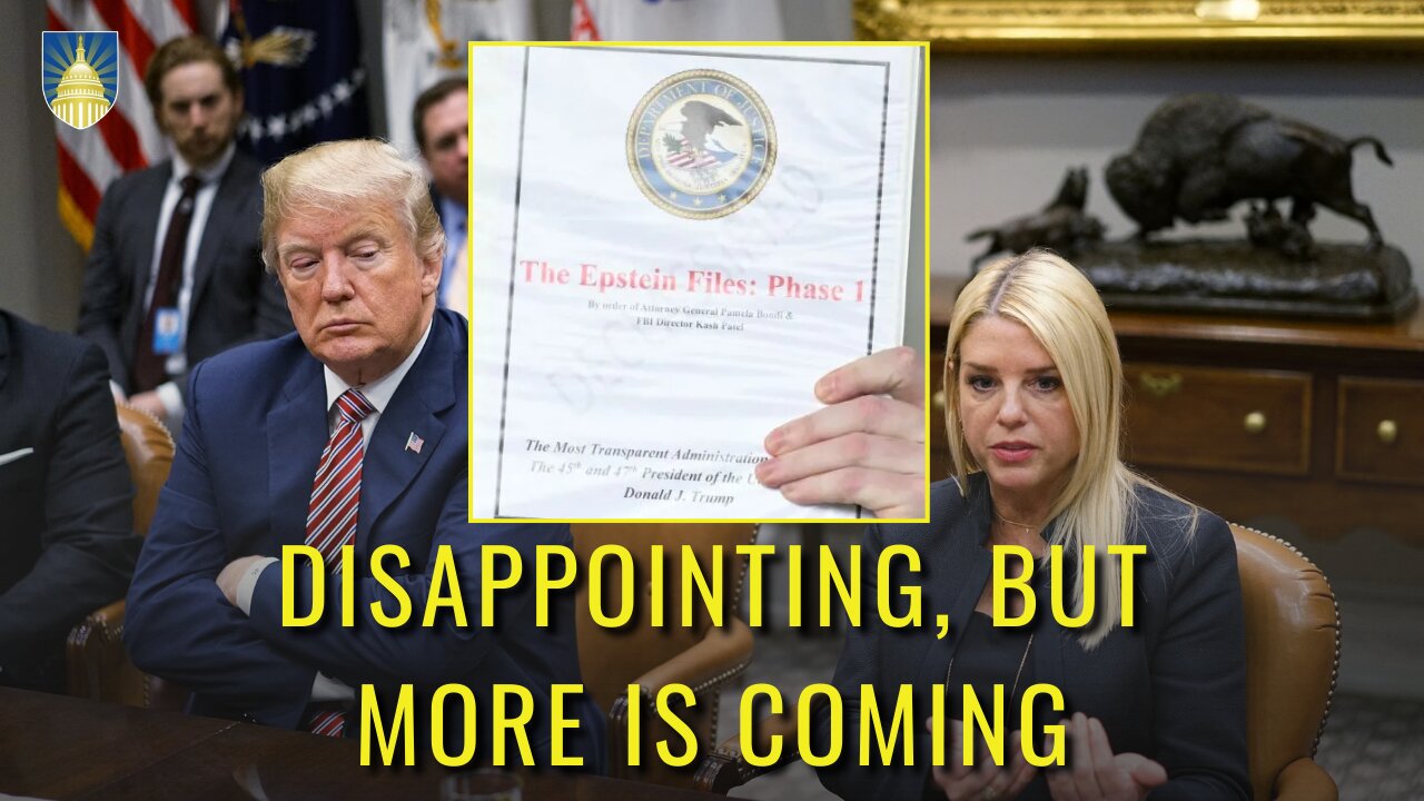 Willing To Be Patient // Eric Eggers & Rob Schmitt react to disappointing Phase 1 Epstein Files