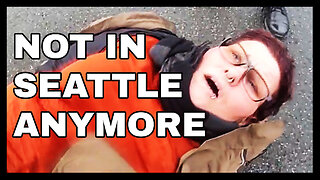 "This Isn't Seattle": Cops Have Hysterical Interaction With Purple-Haired Woman