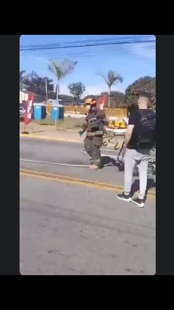 If the crash don't kill you...the paramedics just might. He just needs more saving. 😳🚑