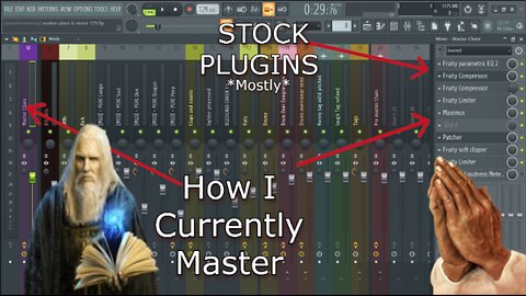 Mastering a hard Beat-FL Studio-*Mostly* Stock Plugins