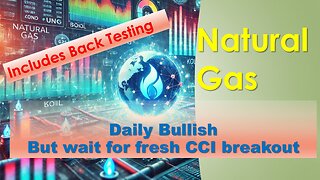 Natural Gas Daily BULLISH but wait for fresh CCI Breakout