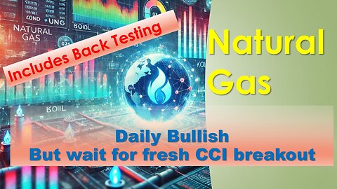 Natural Gas Daily BULLISH but wait for fresh CCI Breakout
