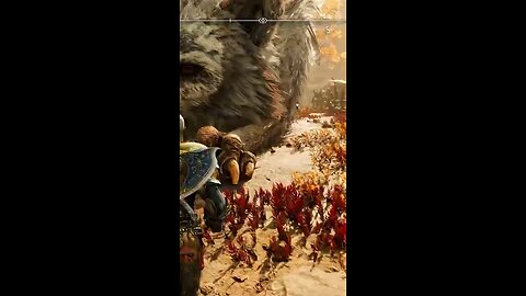 Kratos Shows Love to the Good Boy