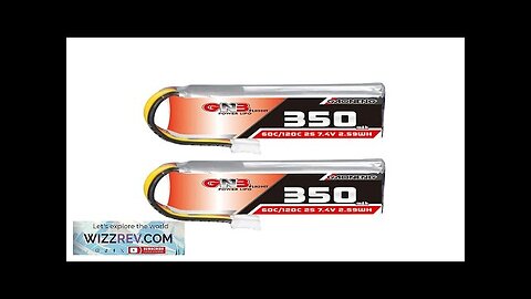 Gaoneng GNB3502S60A 7.4V 350mAh 60C 2S LiPo Battery PH2.0 Plug for 1:28 Review