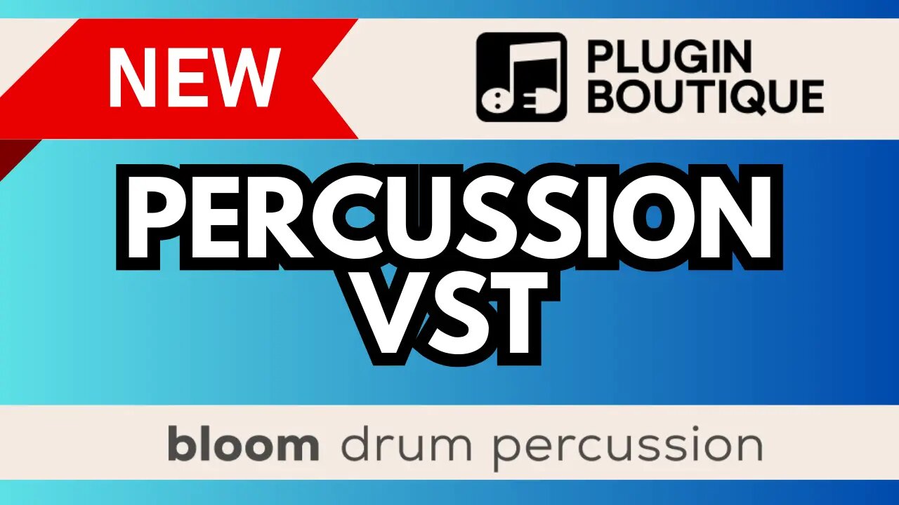 This Percussion Plugin Will CHANGE Your Rhythm Game! Bloom Drum Drums Percussion by Excite Audio