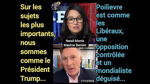 Sur les sujets les plus importants, nous sommes comme le Président Trump.