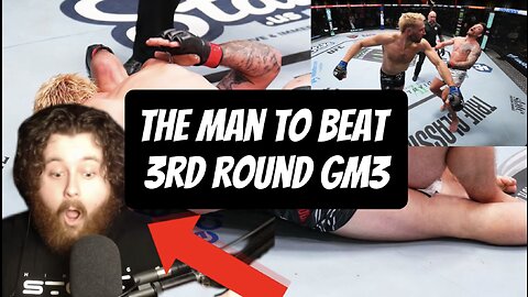 MMA guru react to the man too beat 3rd round gm3