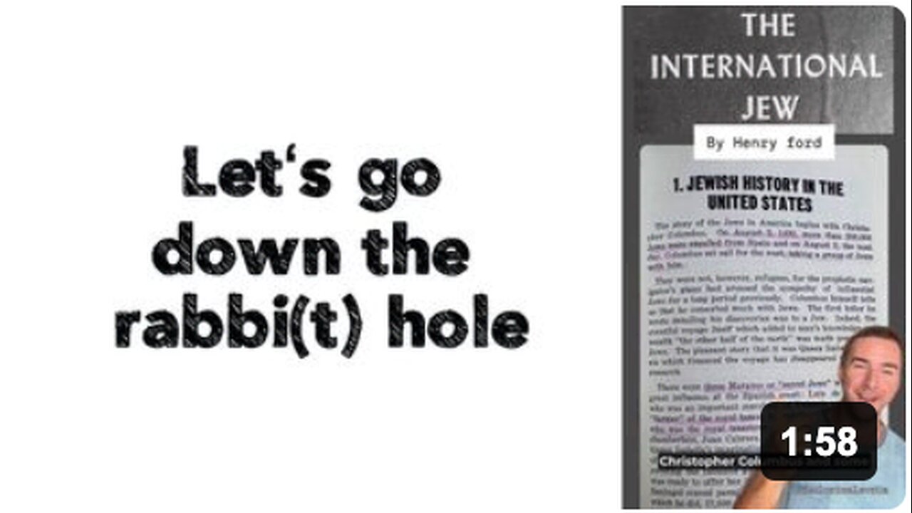 Let‘s go down the rabbi(t) hole 🕳 🐇
