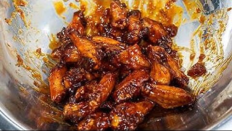 Hot Honey Peach Wings Recipe | Sweet, Spicy, Ultra‑Crispy
