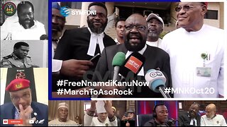 NMA 'Ambushes' Nnamdi Kanu in Court, Says No Life-Threatening Ailment IPOB Lawyers React #MNKOct20