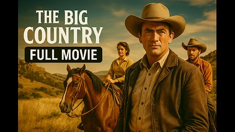 The Big Country (1958) Gregory Peck’s Epic Western Masterpiece | Full Movie